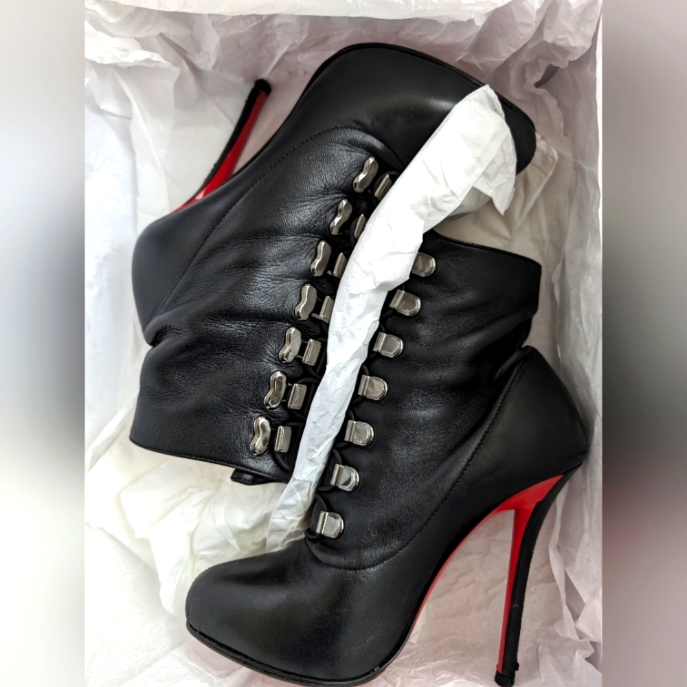 Christian Louboutin TROOPISTA 120mm Boots